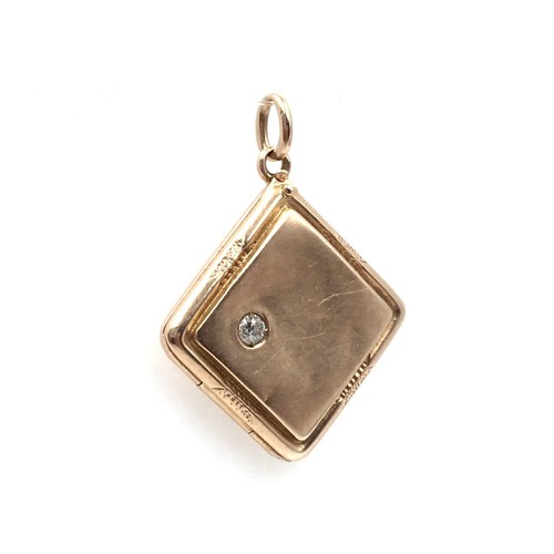 Pendentif photo art nouveau - , en
