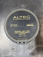 Altec 291-16C Driver ***Read*** Works***Needs Part