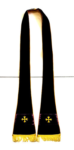 étoile chasuble noire - de, la