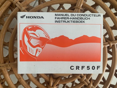 Honda crf50f notice - honda, 🇫🇷