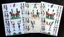 Pierre-Albert Leroux 5 Board Ailor Imperial Guard Paper Soldiers