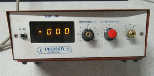 Tacussel electronique mini - tacussel, mini-80