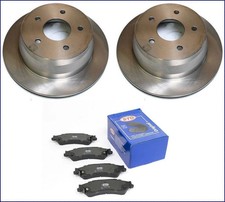 2x Bremsscheiben + BREMSKLÖTZE Arrière Pour GMC Sonoma / GMC Jimmy 1997-2005