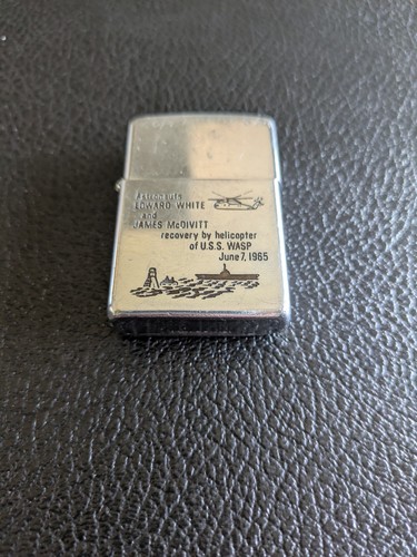 Zippo nasa gemini recovery - gemini,