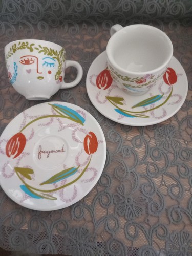 Fragonard 2 tasses - *,