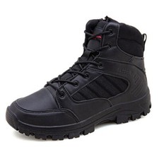 Mens Tactical Military SWAT Combat Boots Forced Entry Duty Work Zip Hiking Shoes