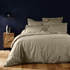 Housse de couette unie 220x240 cm - Coton
