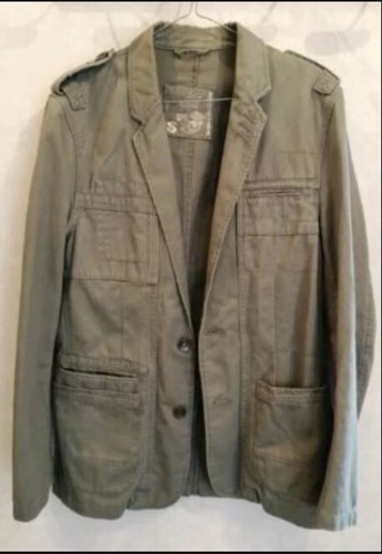Veste parka kaki tout - , coton