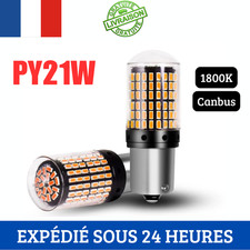 2x Ampoules PY21W LED Canbus