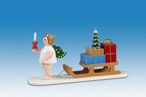 Figurine bois ange - bois,