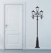 Street Light Wall Decal Lamp Post Wallpaper Mural Fancy Art Removable Vinyl, b55
