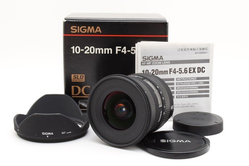 Objectif sigma 20mm 5 - sigma, 10-20mm