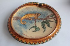 Le fer rouge Chameleon Cliousclat Drôme Ceramic Dish (67952)