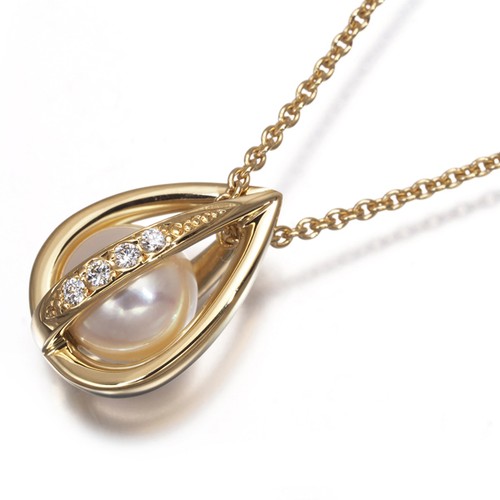 Auth mikimoto necklace akoya - mikimoto,
