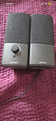 Enceintes bose companion - pc,