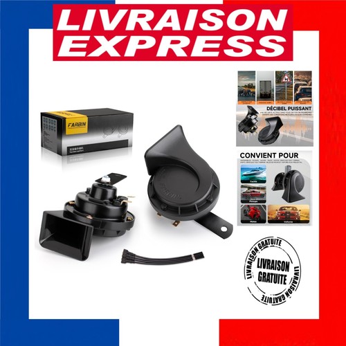 Farbin klaxon voiture 12v - farbin,