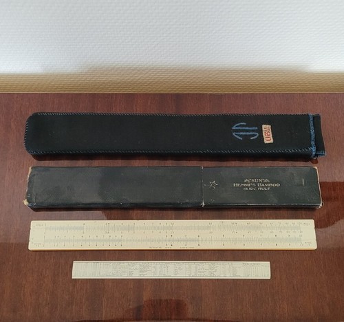 Ancienne règle calcul - règle,
