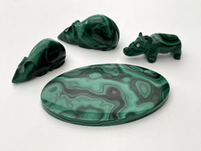 ANIMAUX SUR PLAQUE OVALE EN