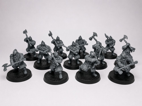 12x guerrier nain - à, la
