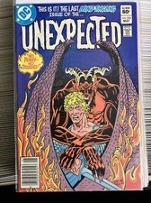 The Unexpected #222 (DC May 1982) ?️VF Cond. Final issue Suggestive Cover?️