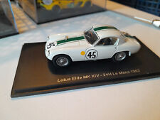 lotus élite n 45 24 heures du mans 1962  spark  1/43 ref 19