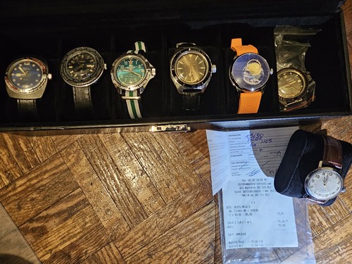 Lot montres mécaniques - lot, 7