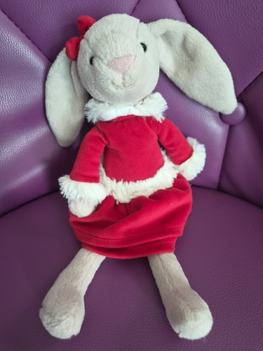 Doudou lapin rouge jellycat - doudou, 27