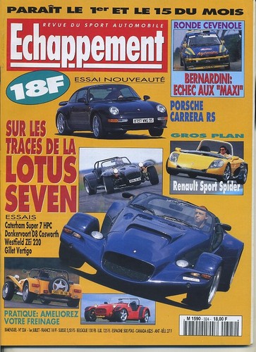 Echappement 324 07 - echappement, 01/07/1995