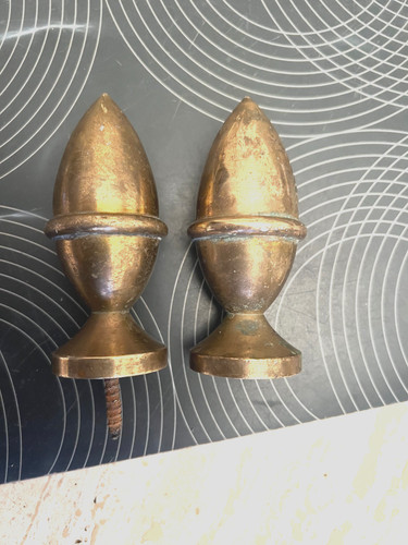 Fronton bronze ancien - ,