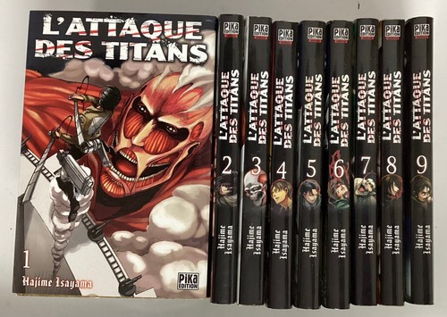 Attaque des titans - l'attaque, tomes