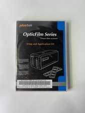 Plustek OpticFilm Series 35mm Film Scanner 7300  Setup & Application 2 CD'S