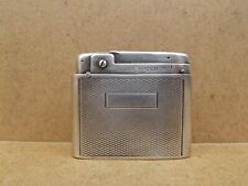 ancien briquet silver match en argent poinçons il fonctionne bel état à nettoyer