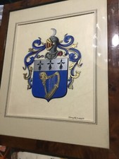 Beau BLASON ARMOIRIES