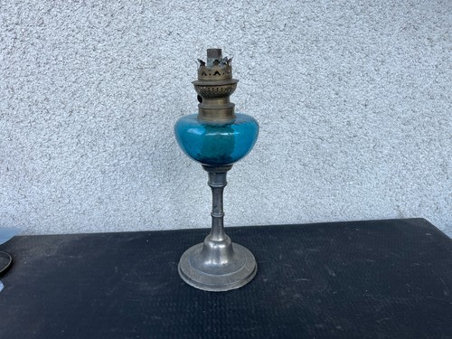 Lampe pétrole ancienne - lampe, à