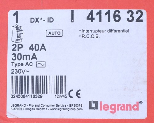 Legrand 4116 interrupteur - legrand,