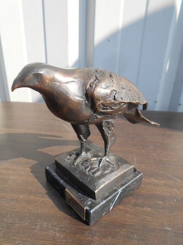 Statuette oiseau proie - oiseau,
