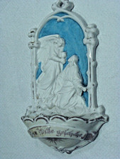 ANCIEN BENITIER EN BISCUIT OU