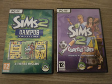 JEUX PC : LES SIMS 2 / 4
