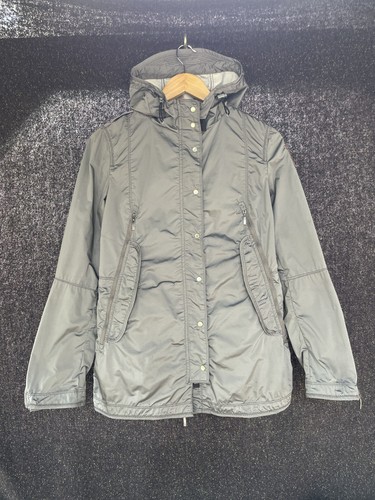 Parka coupe vent argentée - parka, coupe-vent