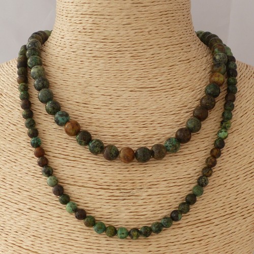 Turquoise africaine collier - -,