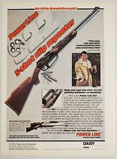 1978 Print Ad Daisy Power Line 922 Repeater .22 Cal Pellet Rifle Johnny Unitas