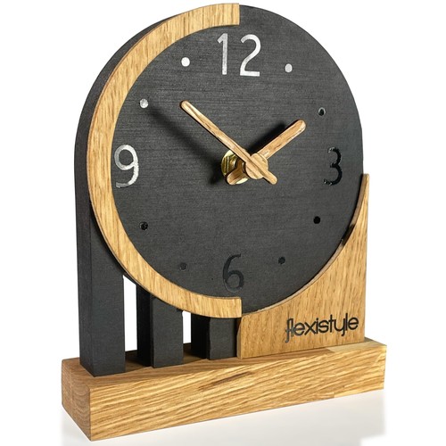 Petite horloge moderne bois - horloge,
