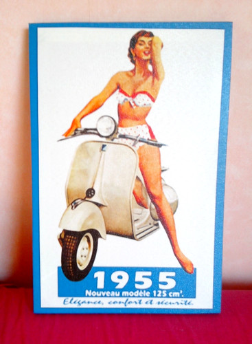 Image sur toile scooter - -, 125
