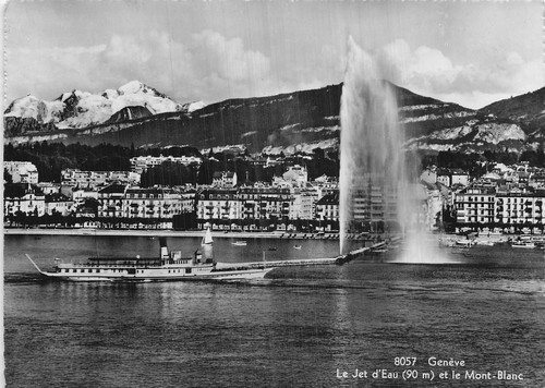 Suisse geneve jet eau et - jet, d
