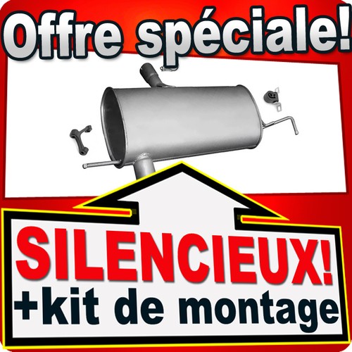 Silencieux arrière pour audi - pour,