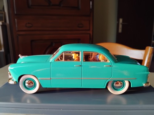 Tintin objectif lune custom - tintin,