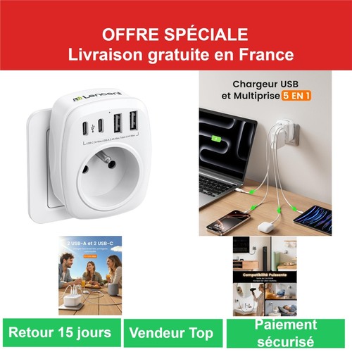Lencent multiprise avec - multiprise,