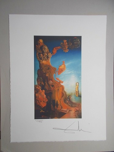 Lithographie salvador dali - salvador,