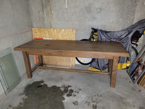 Vends table chêne - en,