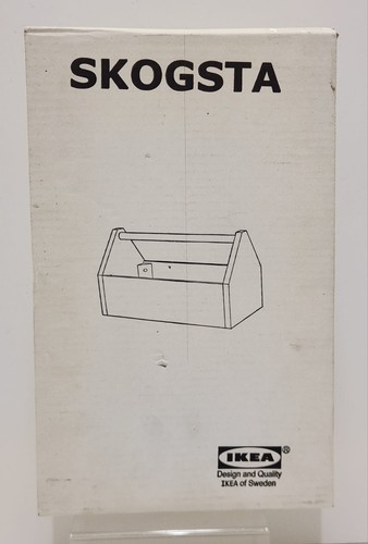 Ikea skogsta wooden caddy - wooden,